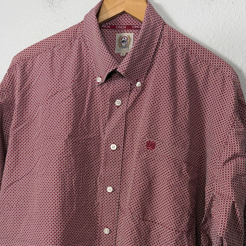 Cinch‎ Men's Patterned Button Down Shirt